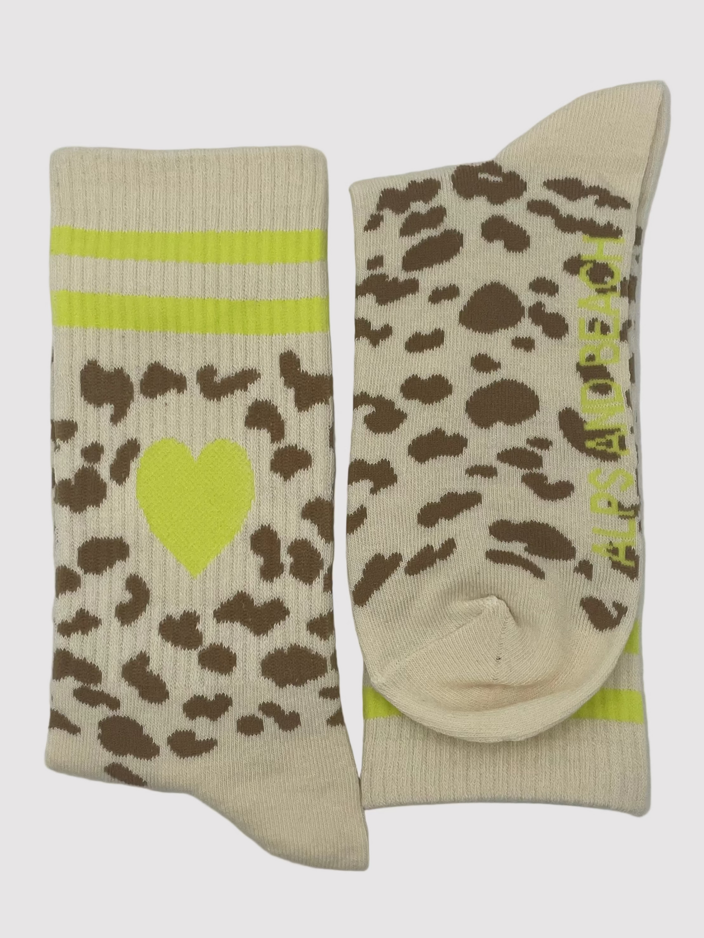 Socken "Leo Herz" – Gelb
