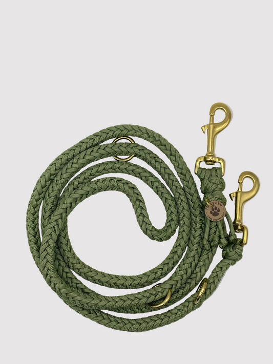Paracord-Leine "Avocadogrün"