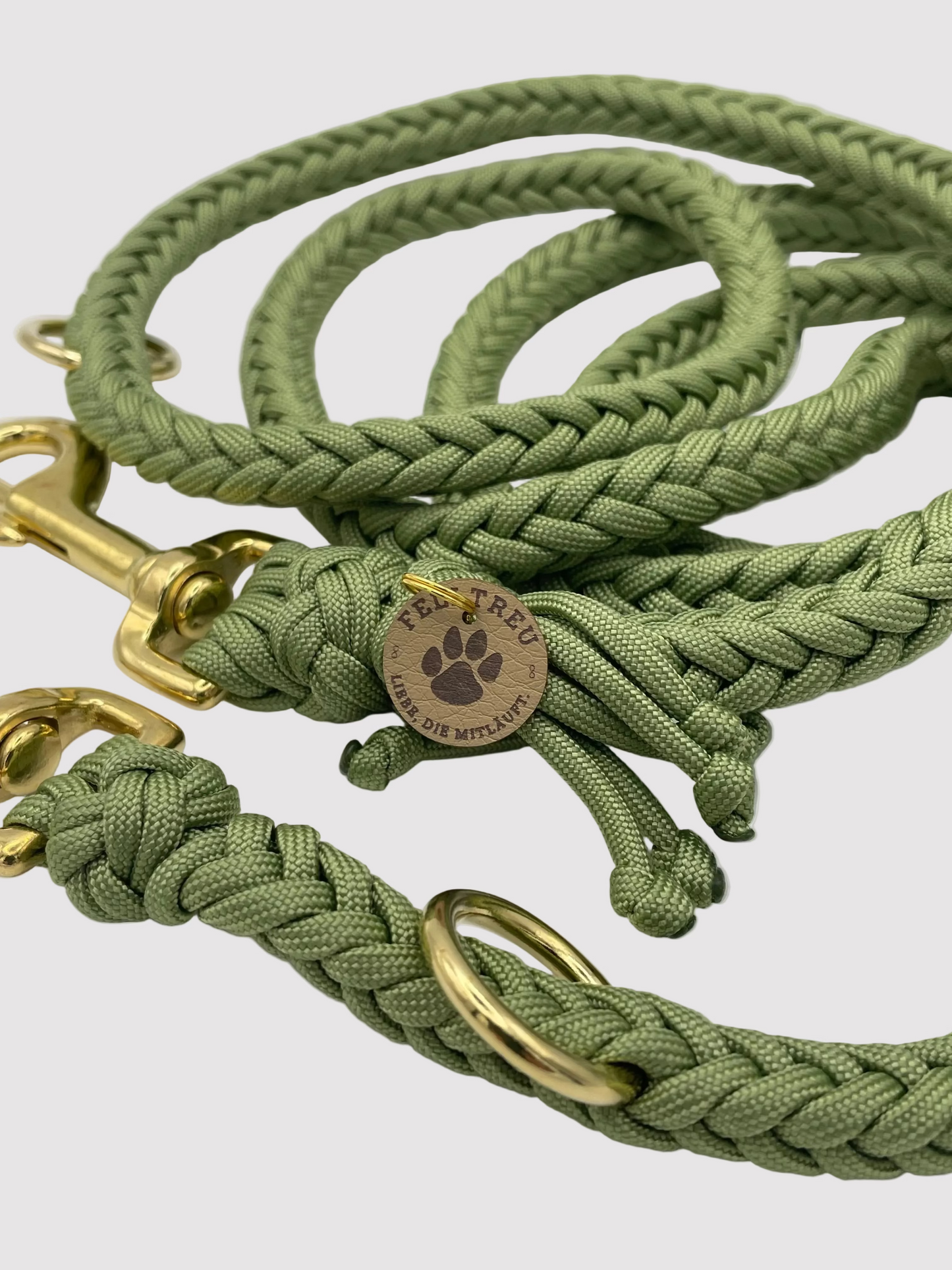 Paracord-Leine "Avocadogrün"