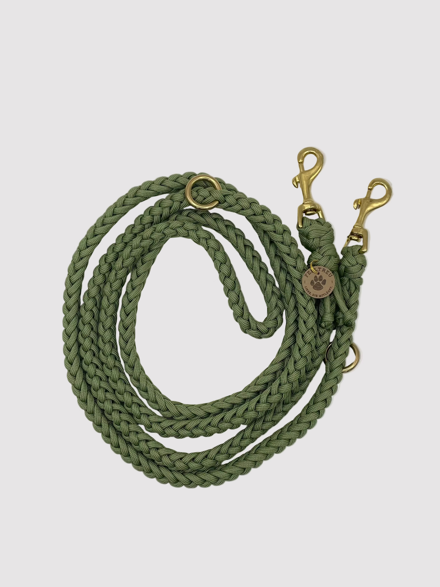 Paracord-Leine "Avocadogrün"
