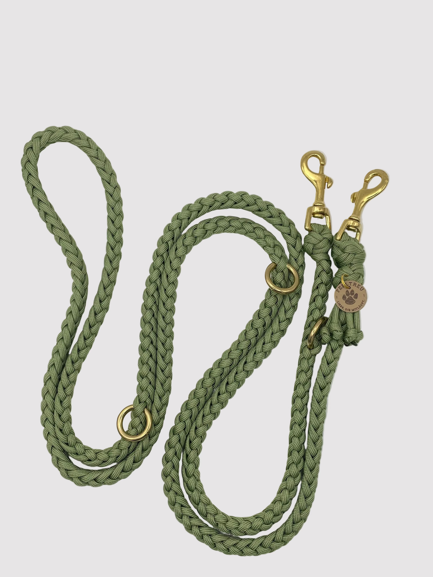 Paracord-Leine "Avocadogrün"