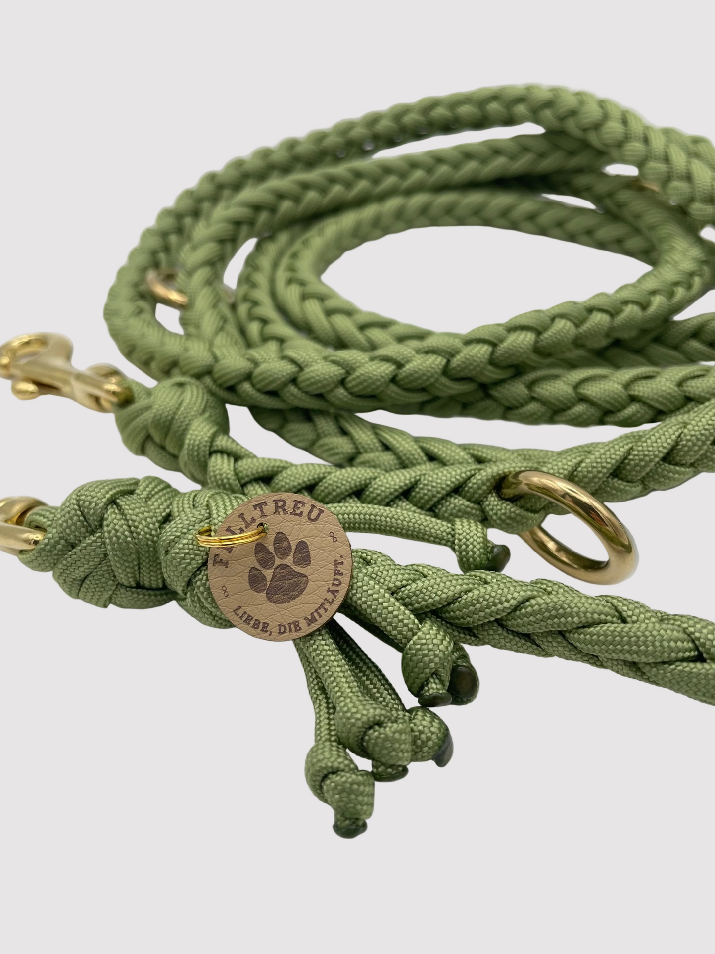 Paracord-Leine "Avocadogrün"