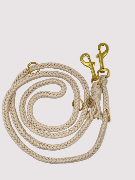 Paracord-Leine "Creme"
