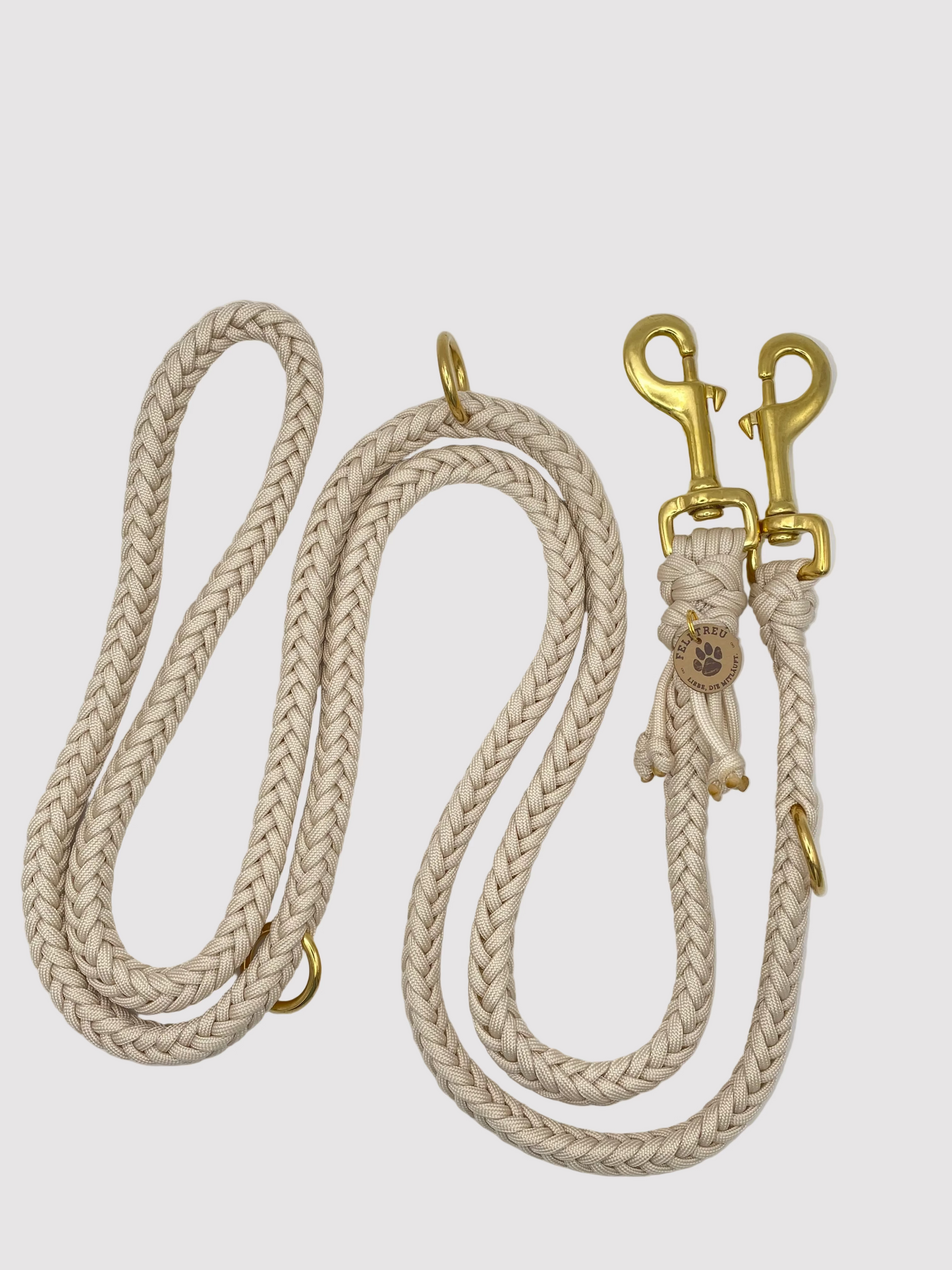 Paracord-Leine "Creme"