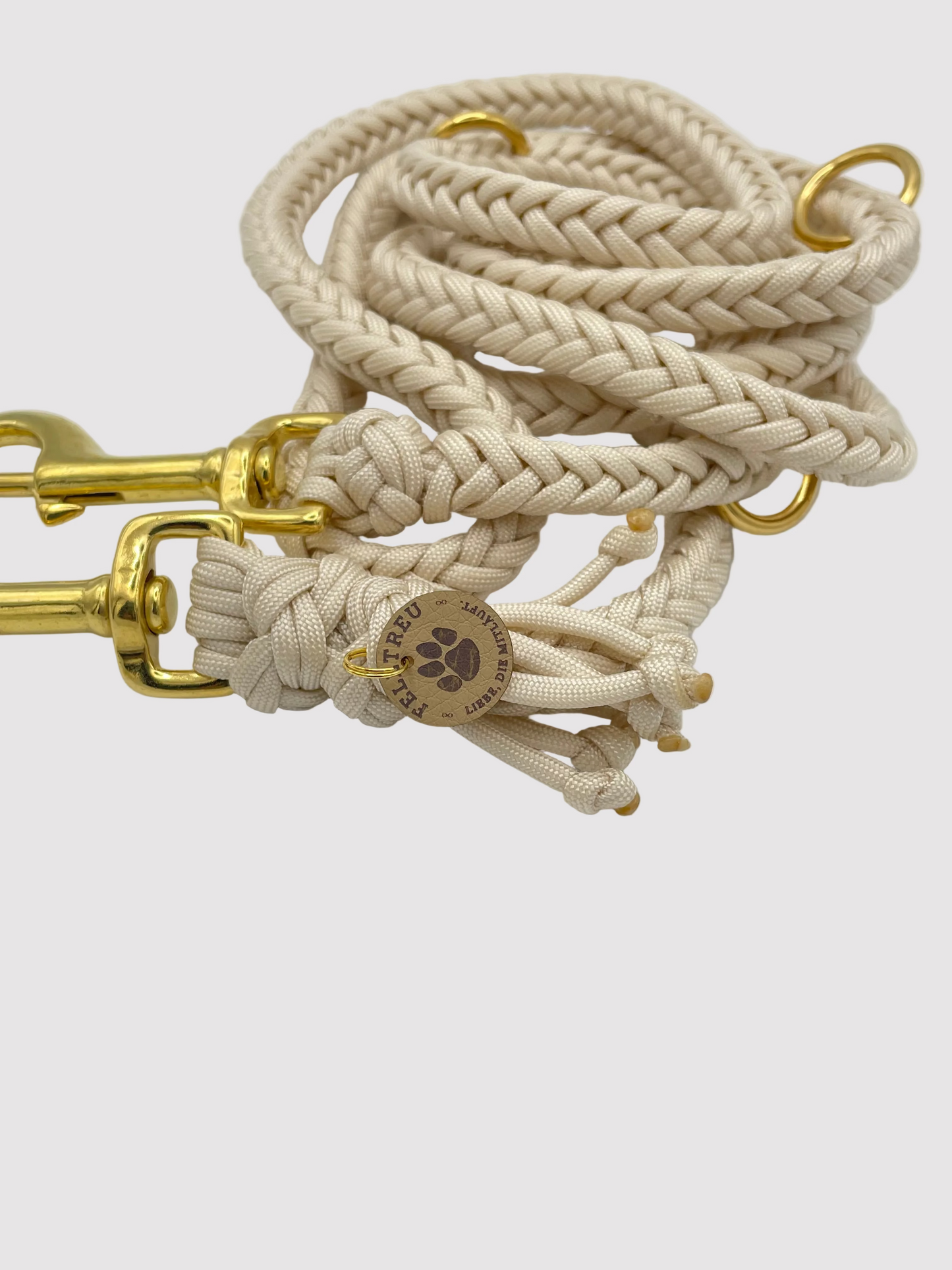 Paracord-Leine "Creme"