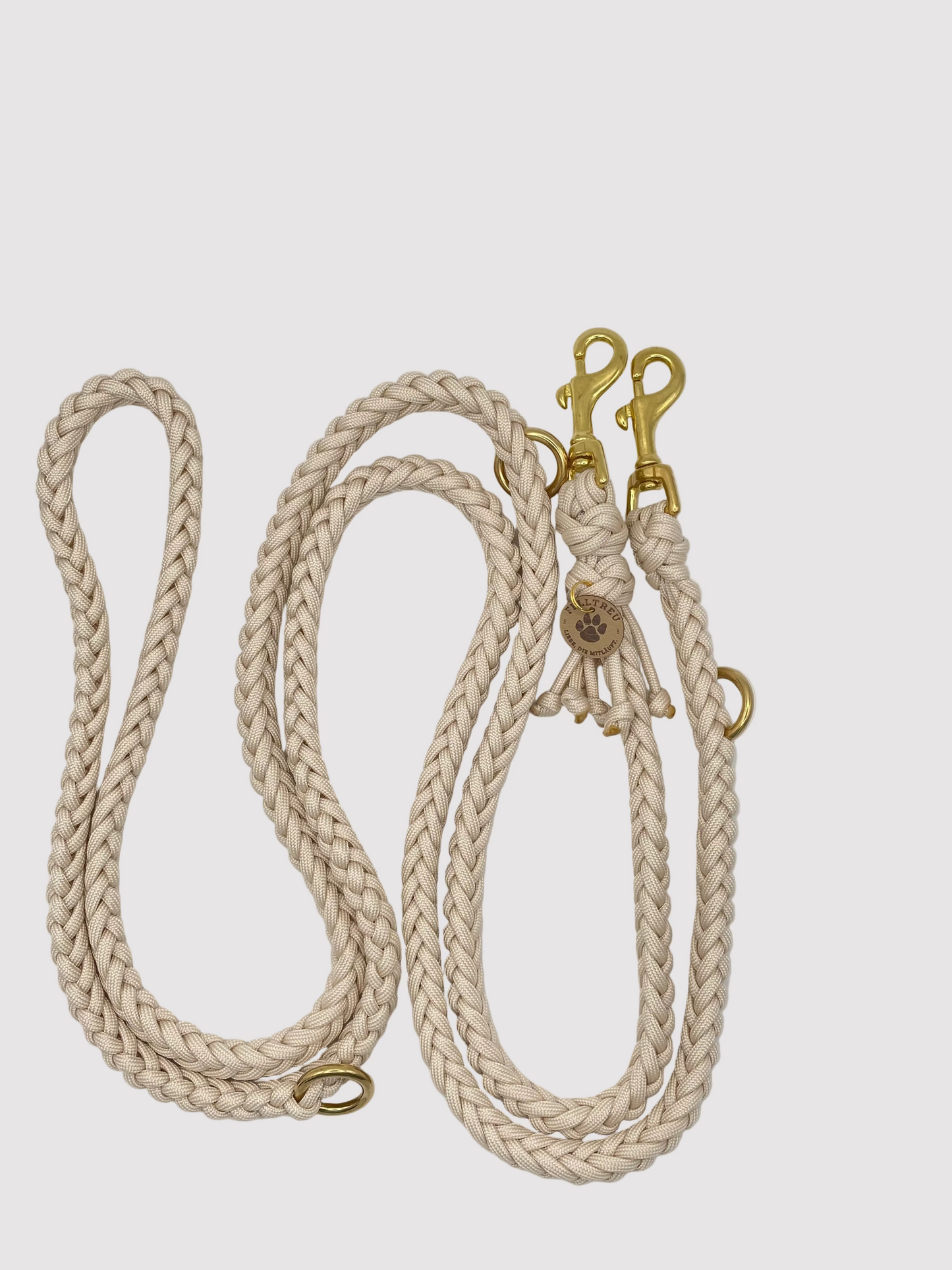 Paracord-Leine "Creme"