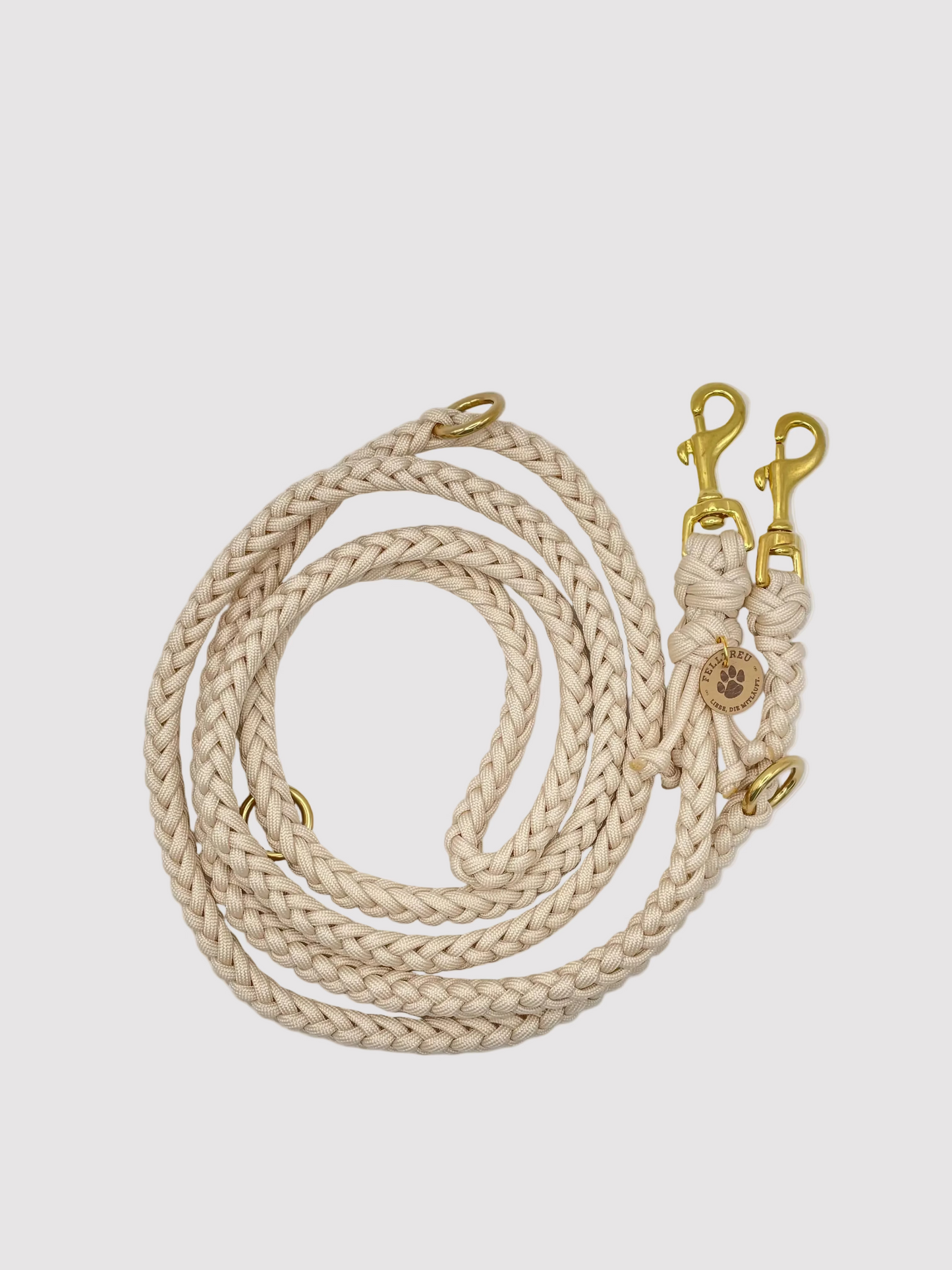 Paracord-Leine "Creme"