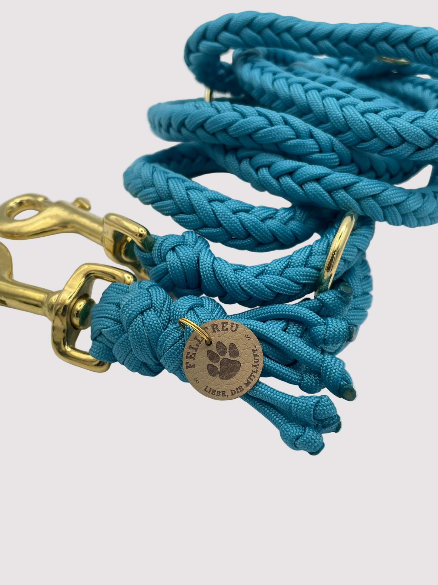 Paracord-Leine "Türkis"