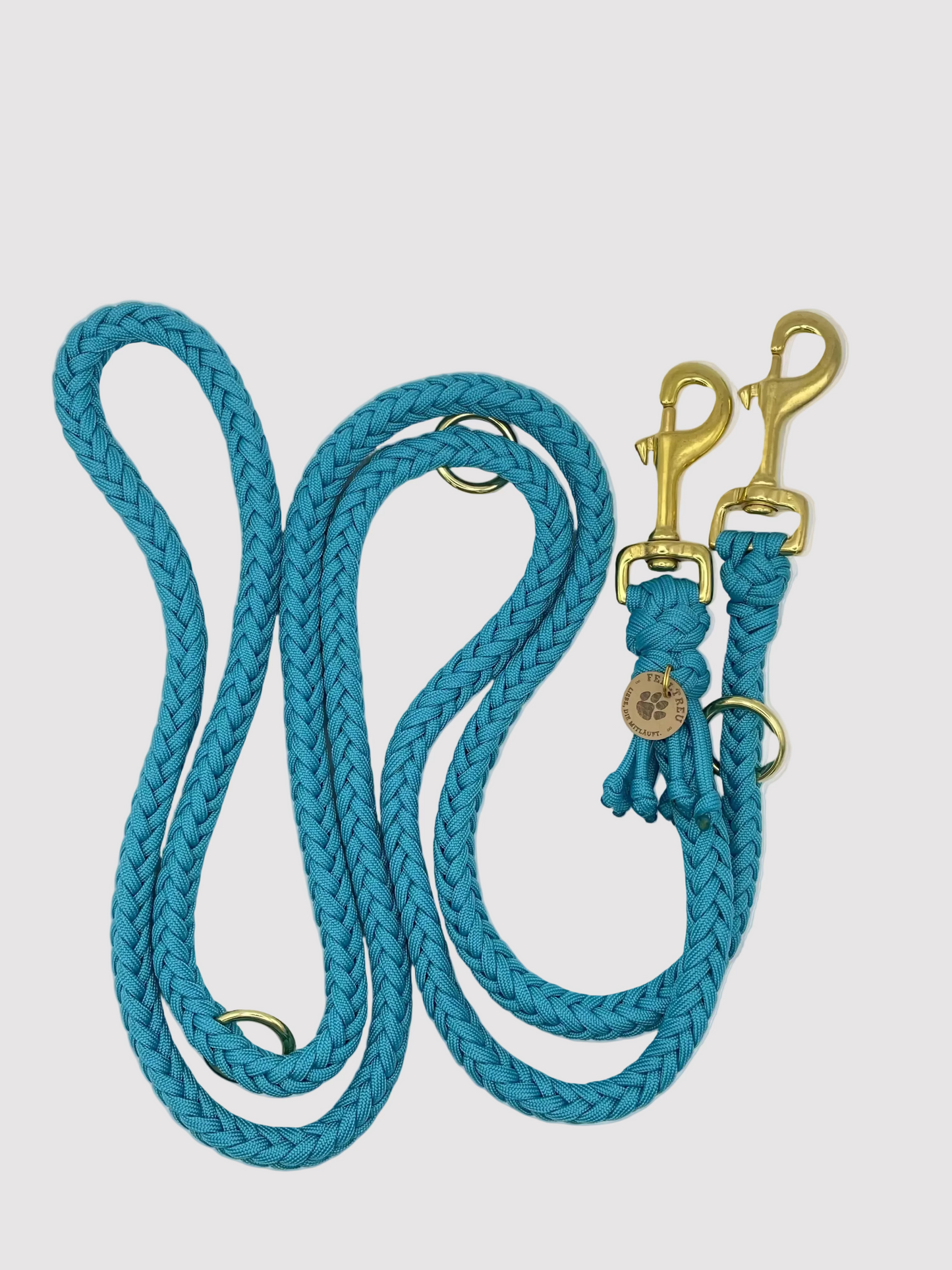 Paracord-Leine "Türkis"