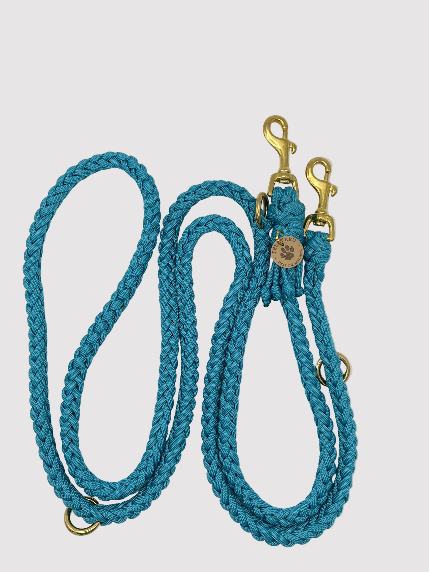 Paracord-Leine "Türkis"