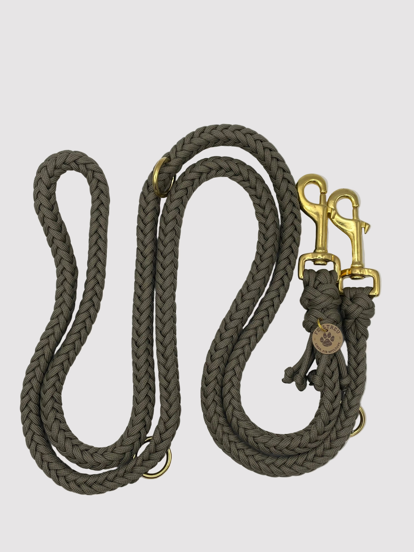 Paracord-Leine "Khaki"