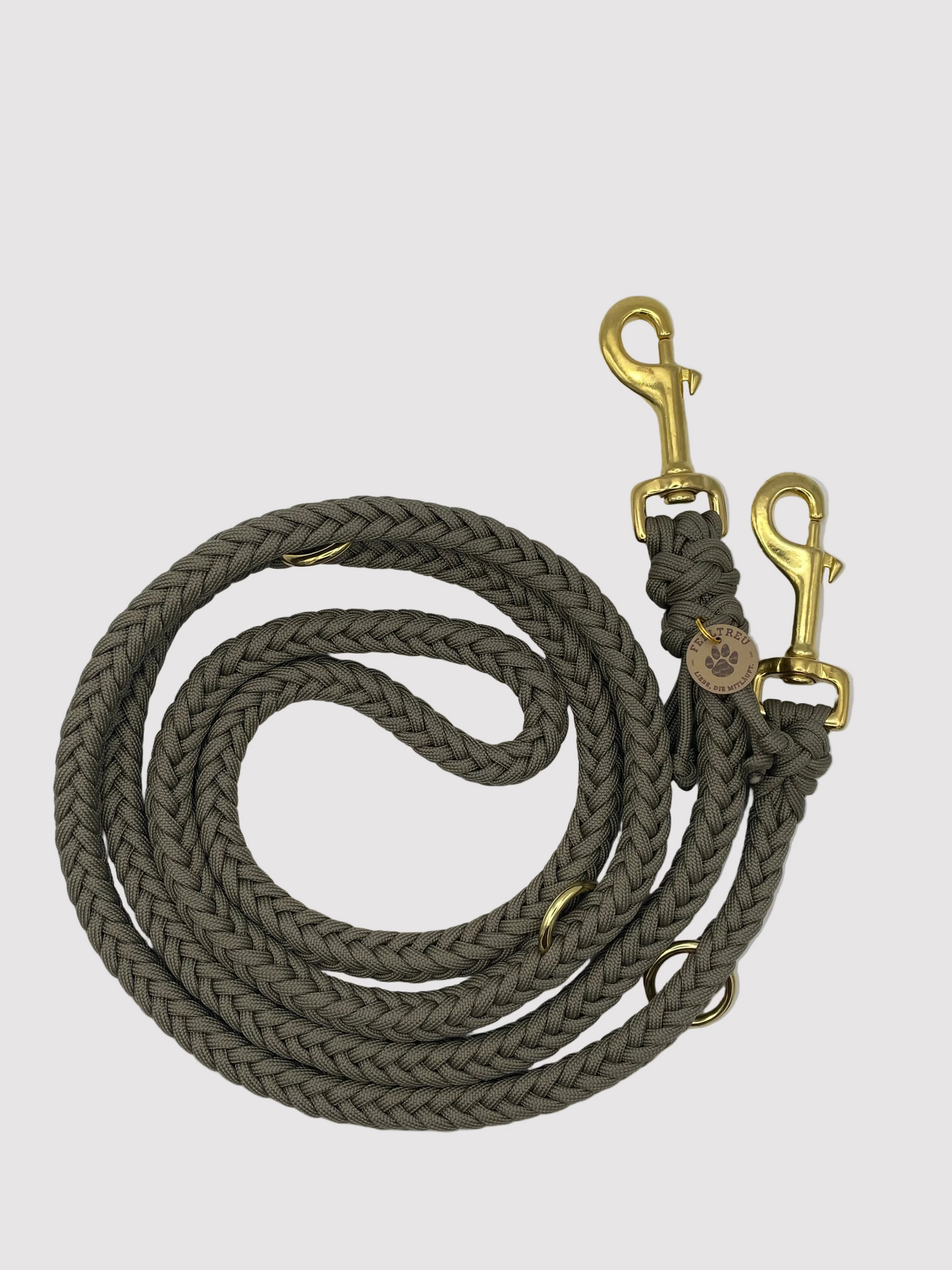 Paracord-Leine "Khaki"