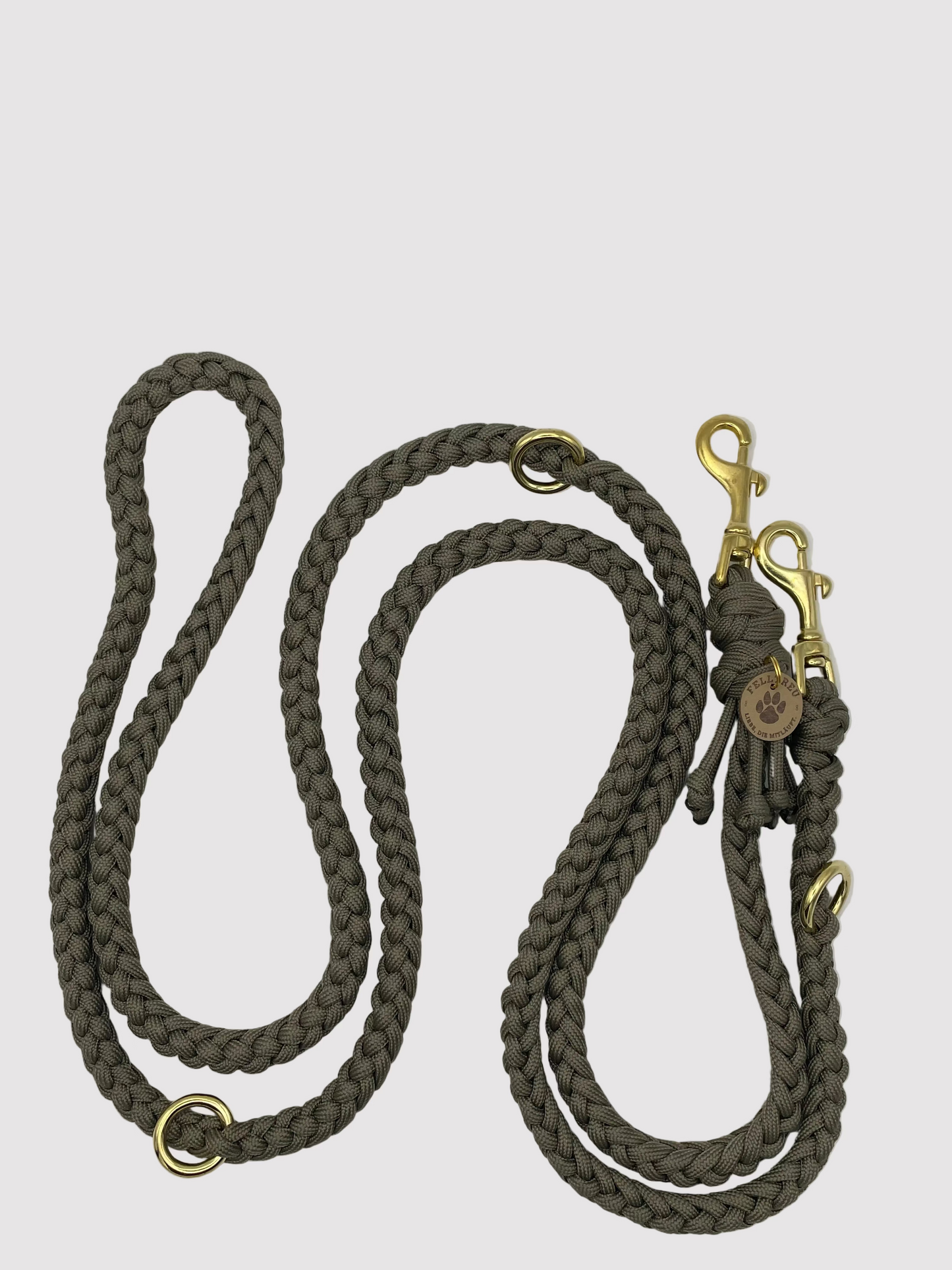 Paracord-Leine "Khaki"