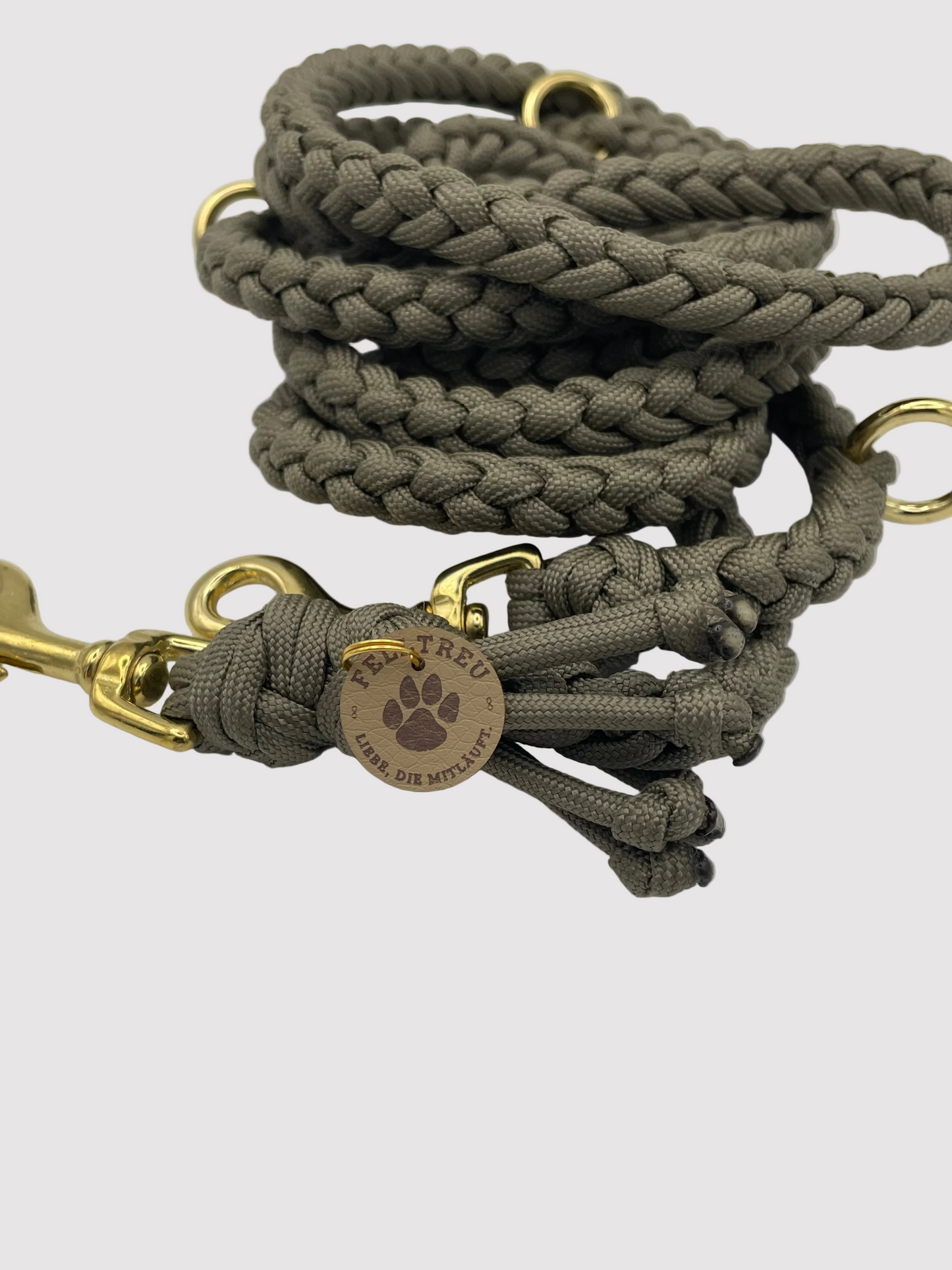 Paracord-Leine "Khaki"