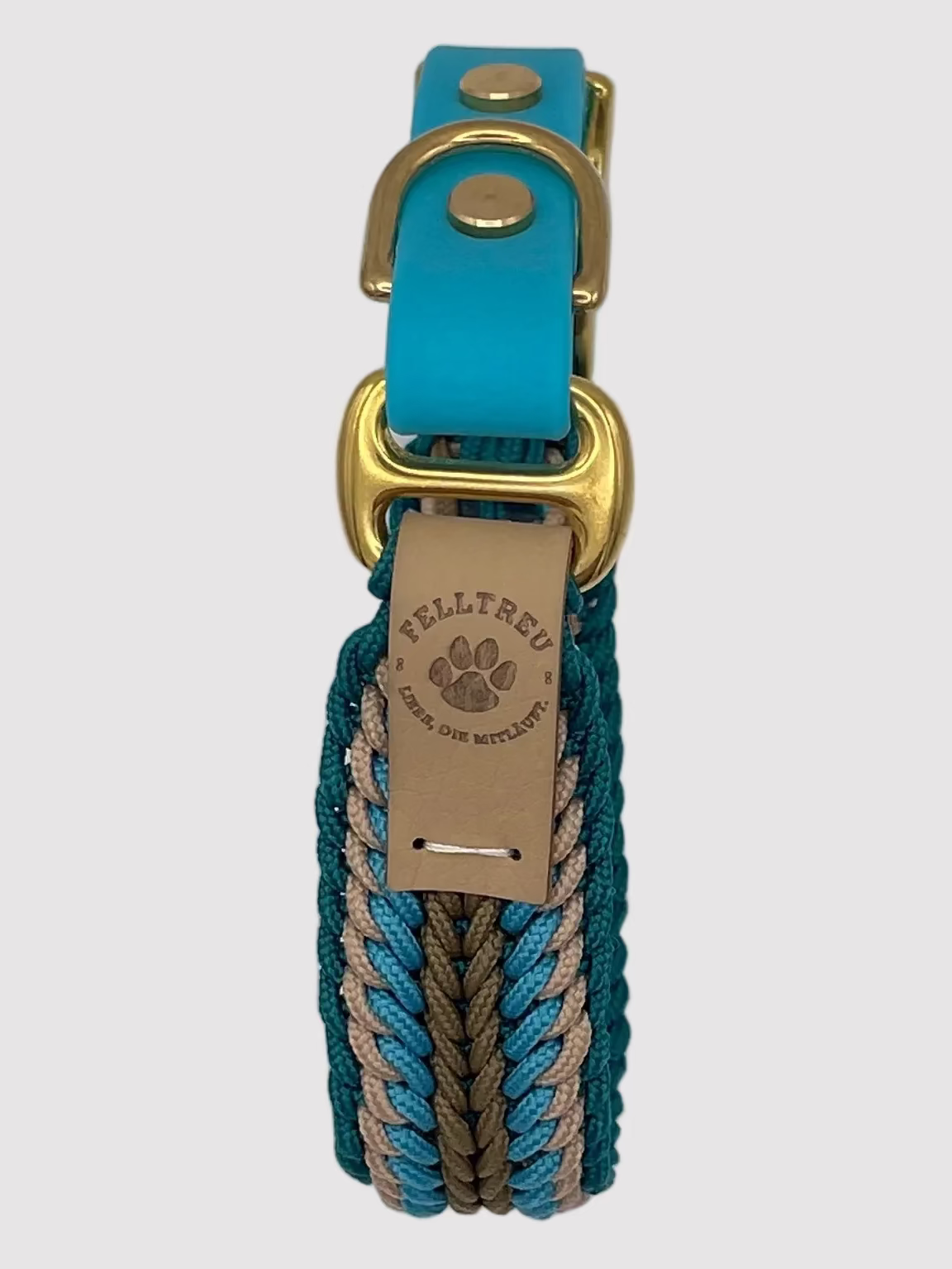 Geflochtenes Halsband "Meeresglück"