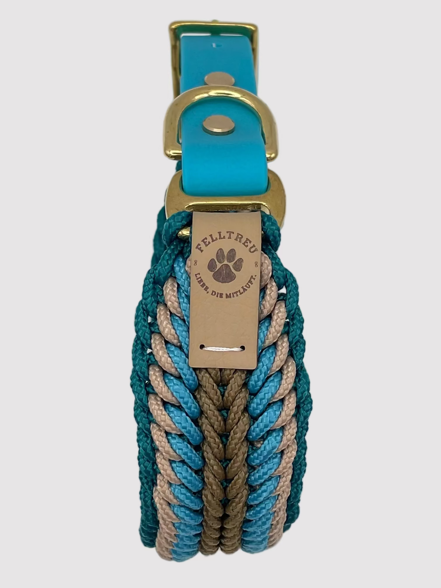 Geflochtenes Halsband "Meeresglück"