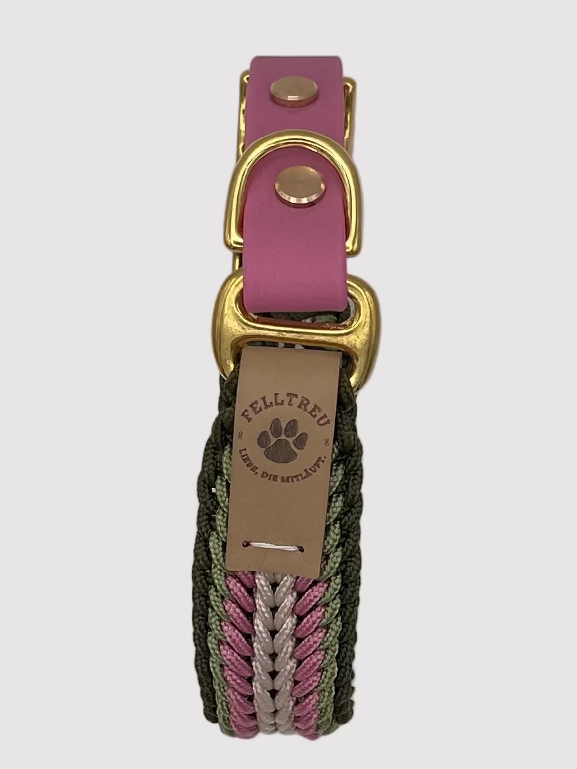 Geflochtenes Halsband "Seerose"