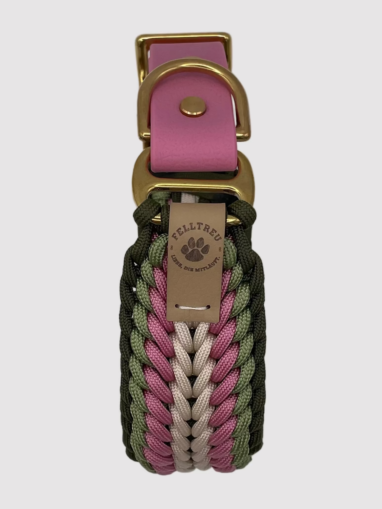 Geflochtenes Halsband "Seerose"