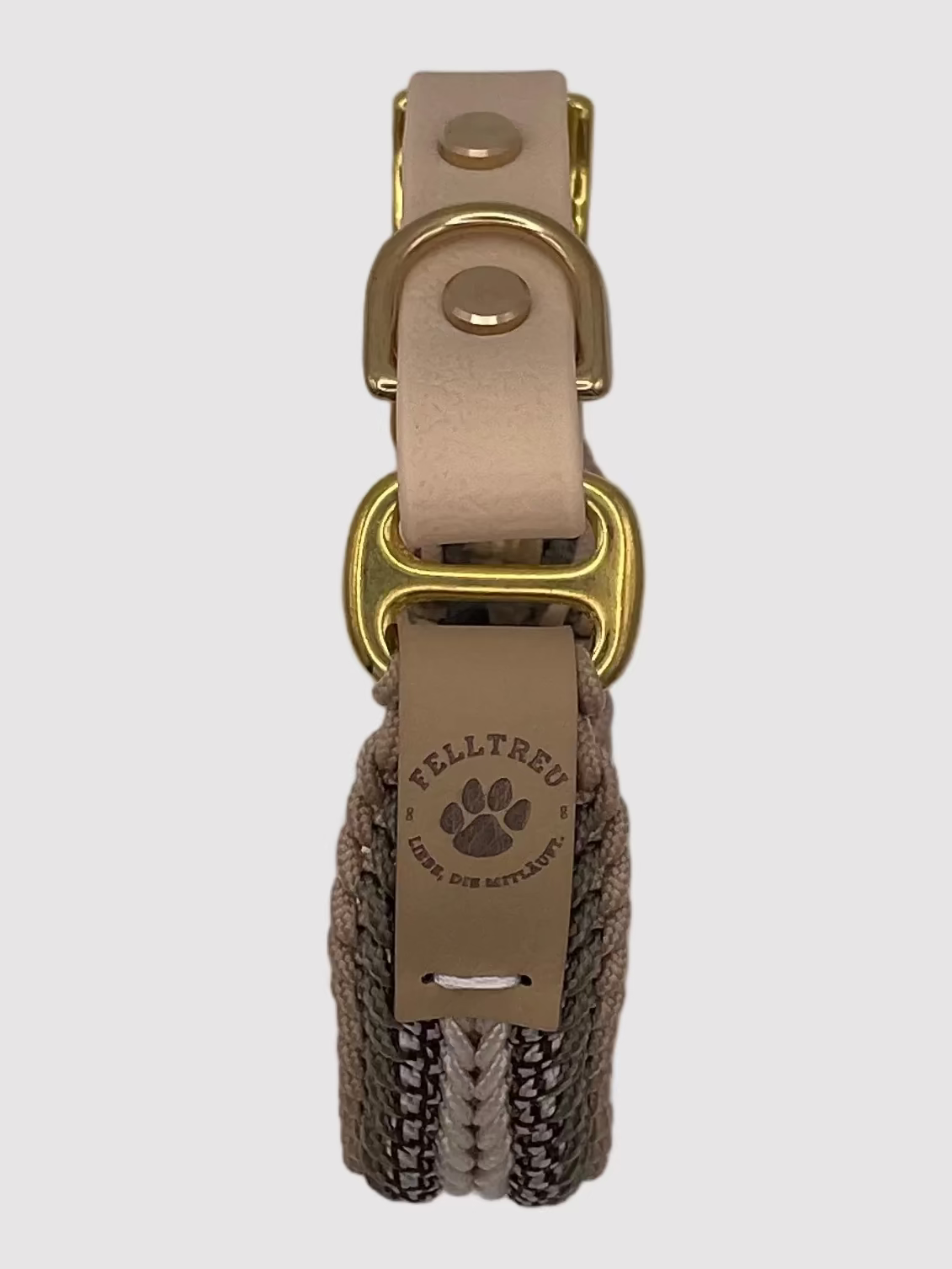 Geflochtenes Halsband "Strandzauber"