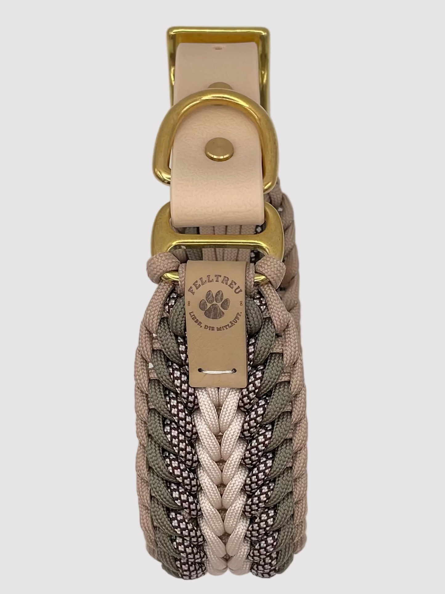 Geflochtenes Halsband "Strandzauber"
