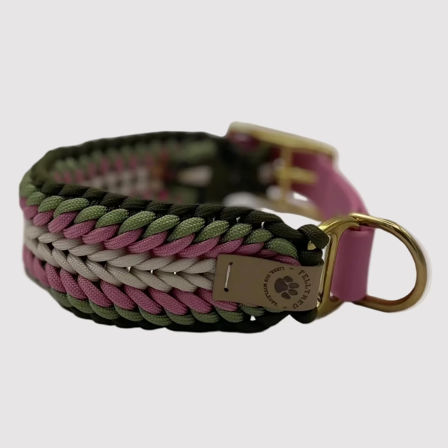 Geflochtenes Halsband "Seerose"