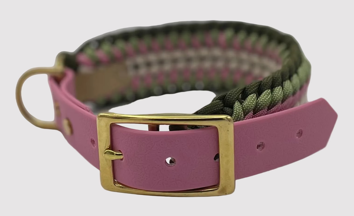 Geflochtenes Halsband "Seerose"