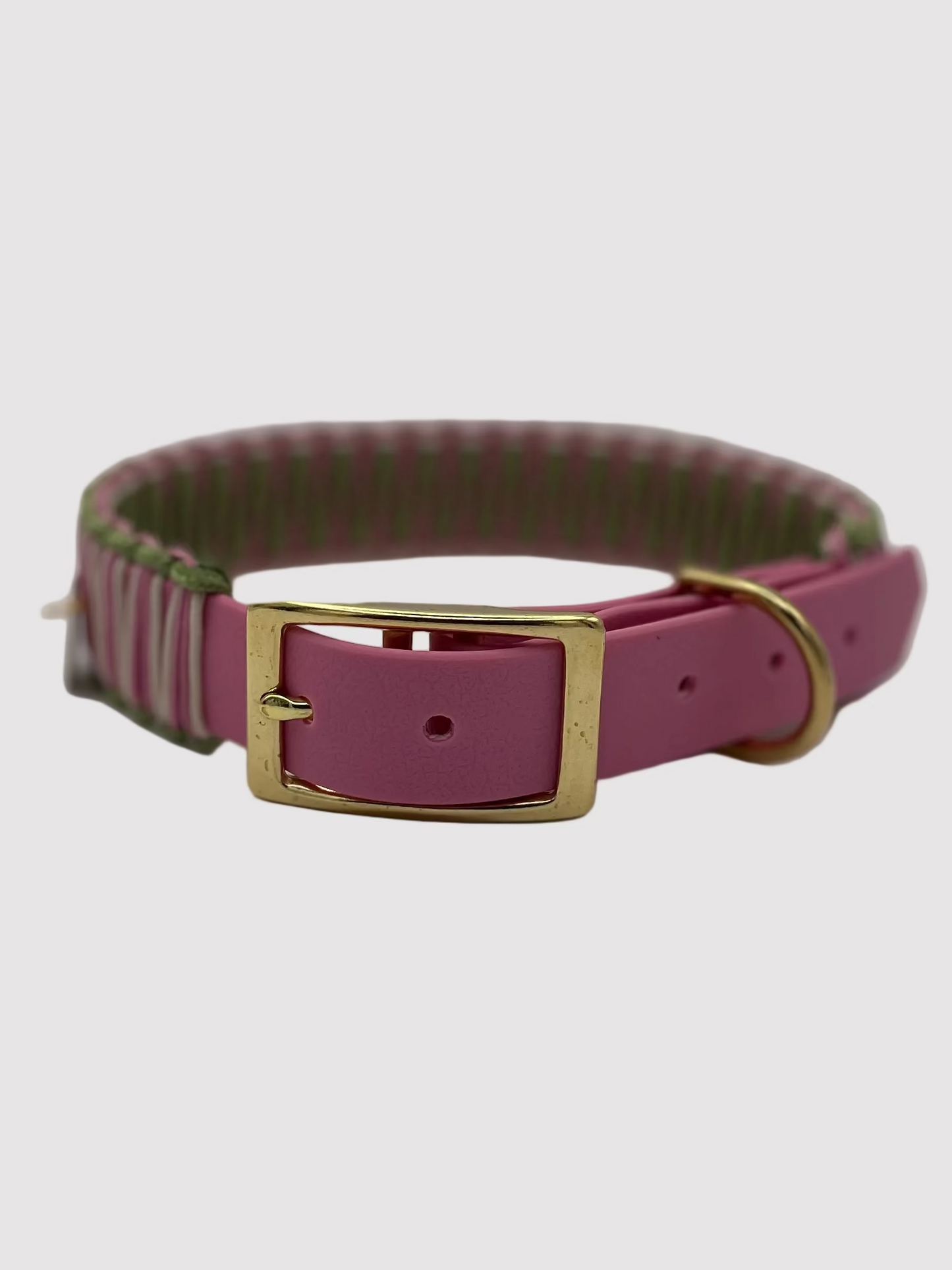 Gewickeltes Halsband "Rose"